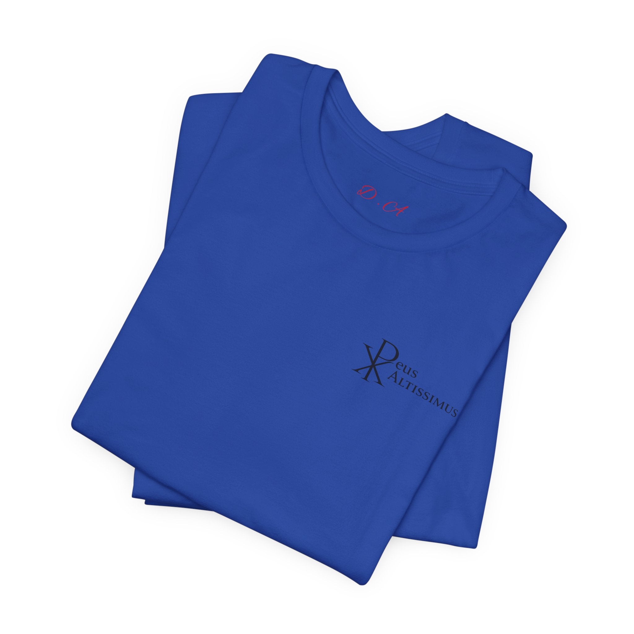 Christian Chi Rho Chest Logo Tee