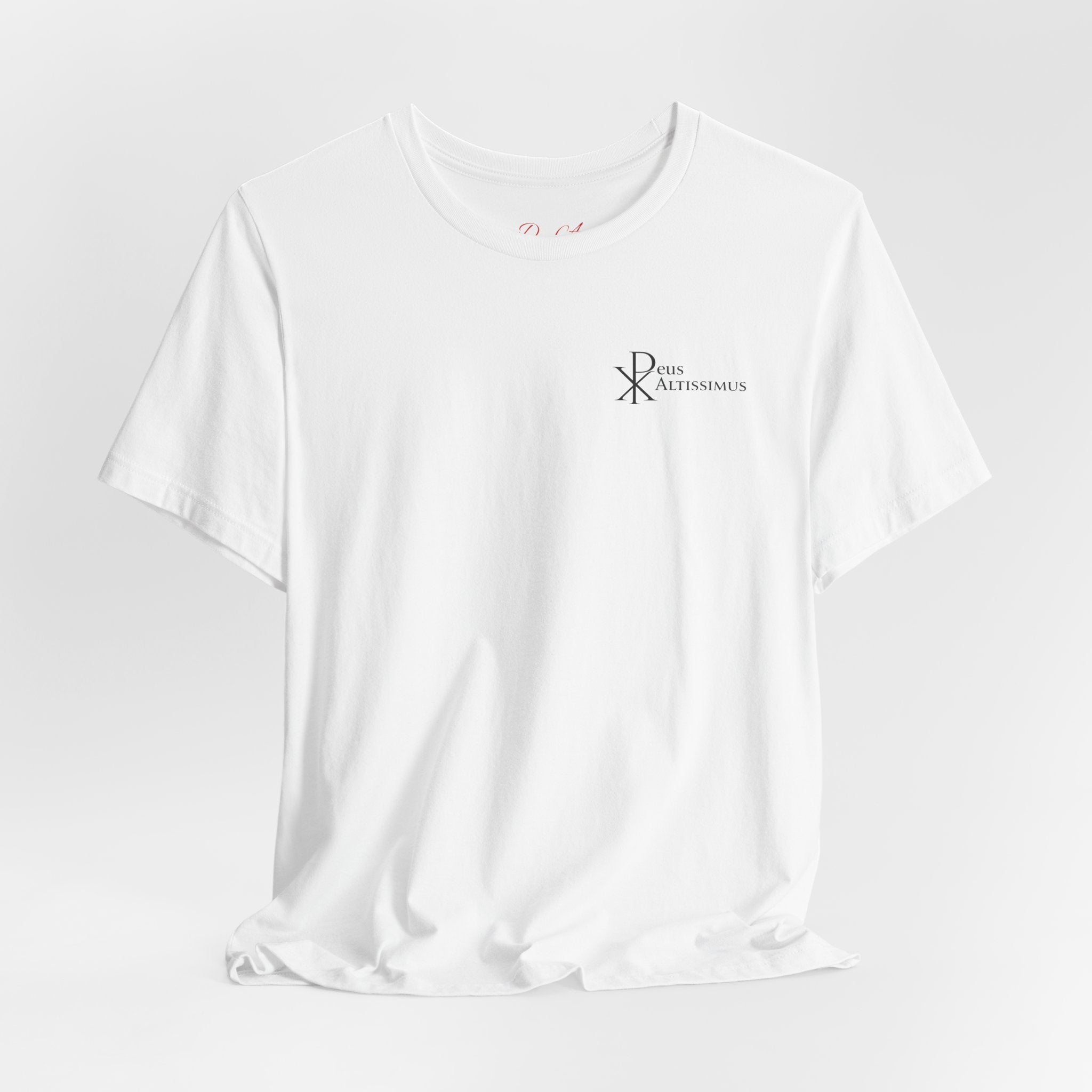 Christian Chi Rho Chest Logo Tee