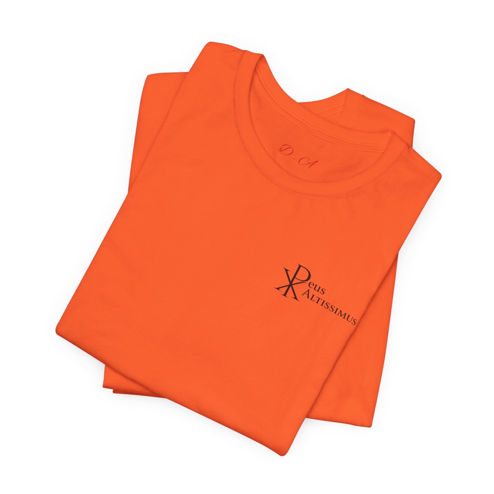 Christian Chi Rho Chest Logo Tee