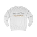 Billionaire Faith Sweatshirt – “Jesus Make Me a Billionaire” Christian Graphic Crewneck