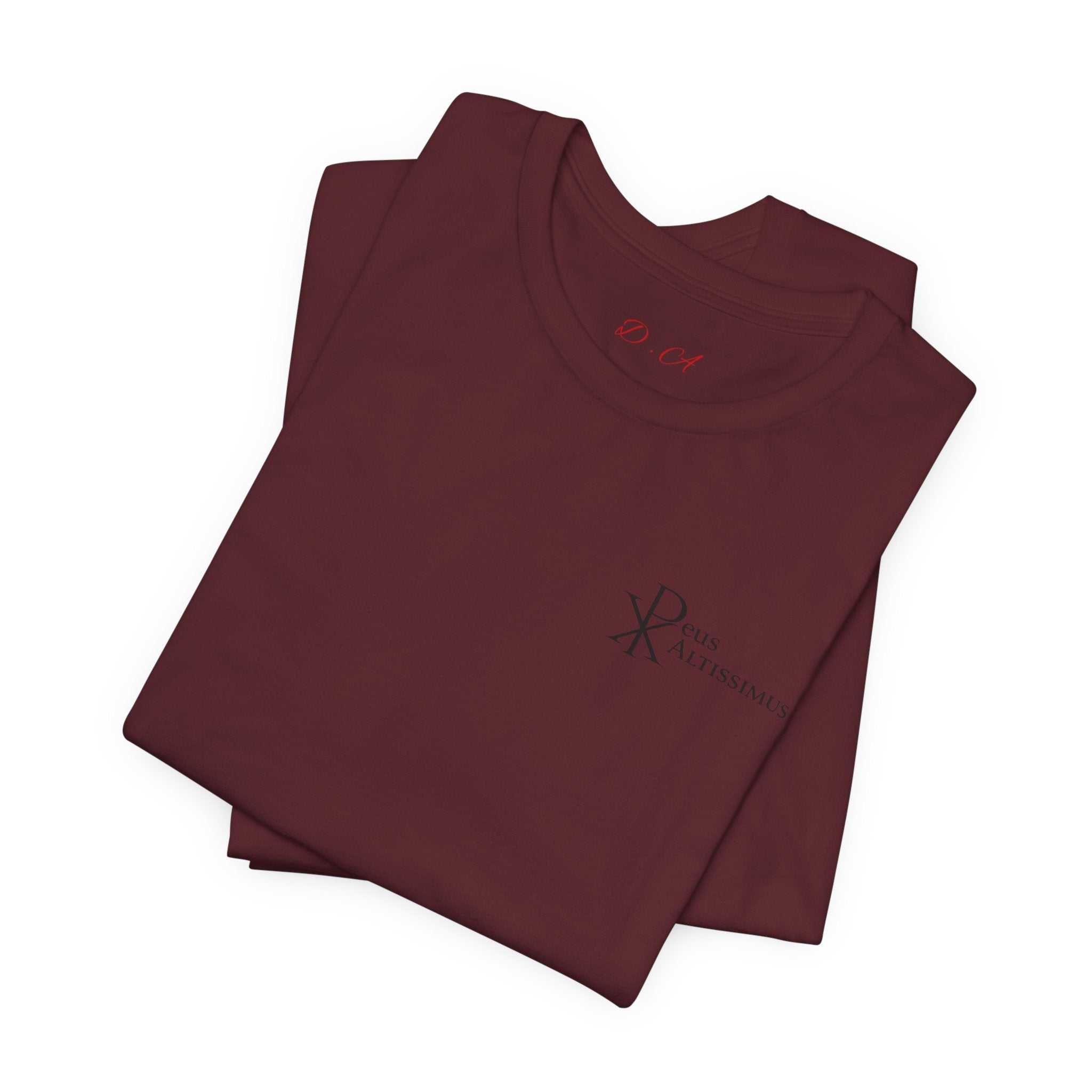 Christian Chi Rho Chest Logo Tee