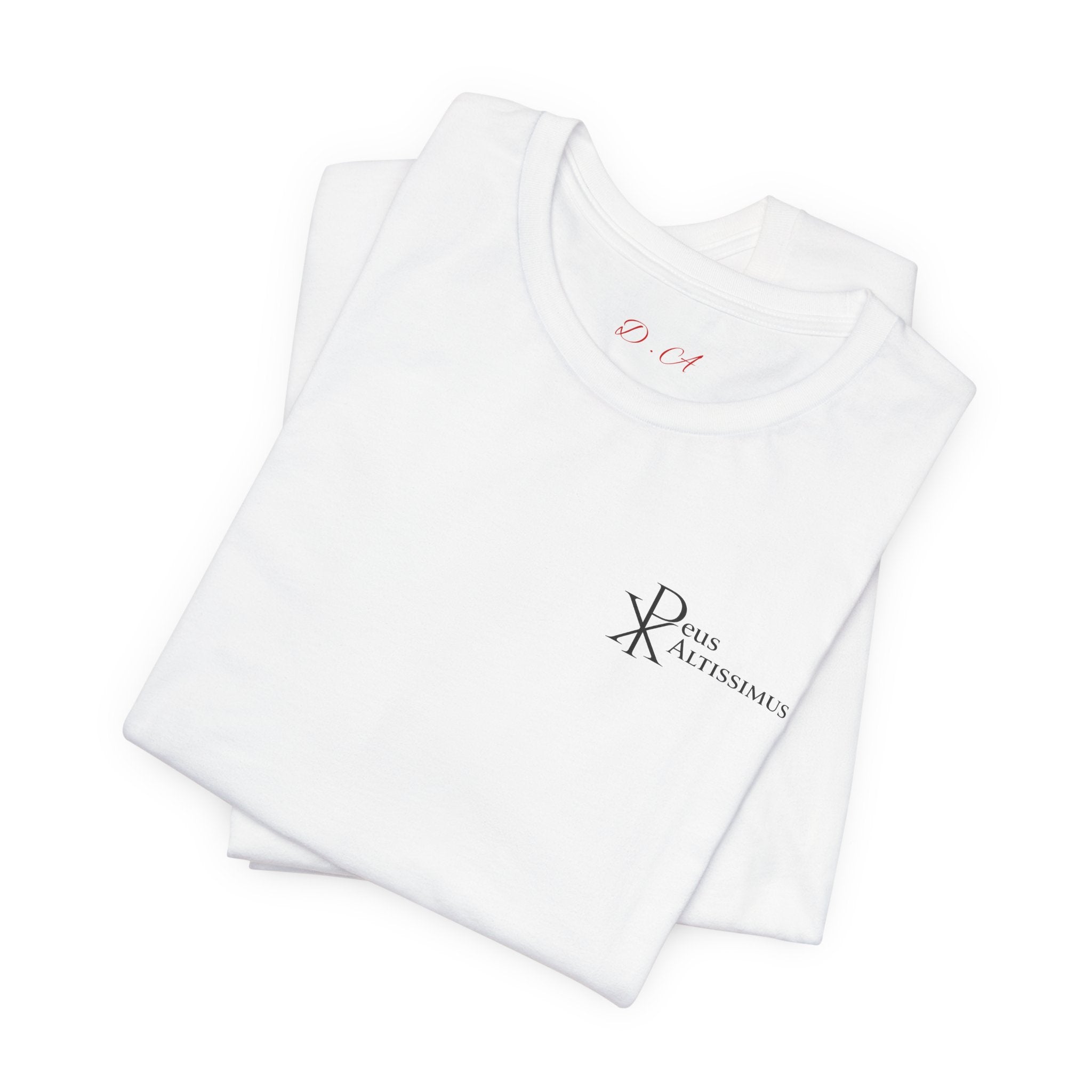 Christian Chi Rho Chest Logo Tee